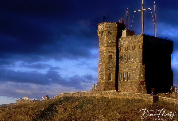 Cabot Tower at Dawn, Signal Hill, St. John's, Newfoundland, Canada