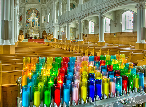 Cheticamp Cathedral, Cape Breton, Nova Scotia, Canada