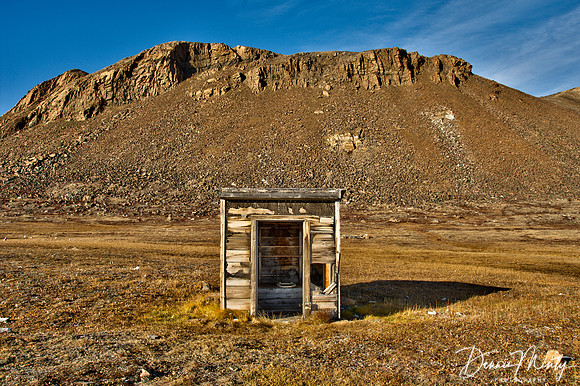 Abandoned Outhouse, Dundas Harbour, Devon Island