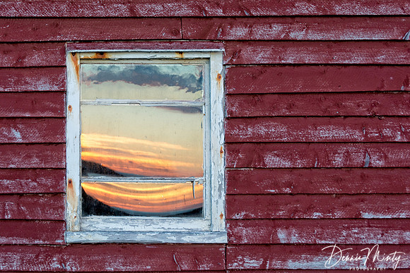 Sunset Reflection, Change Islands, Newfoundland