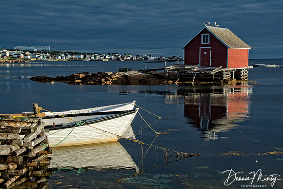 Fine Morning in Joe Batt's Arm, Fogo Island, Newfoundland