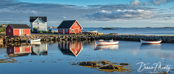 Fine Morning in Joe Batt's Arm, Fogo Island, Newfoundland