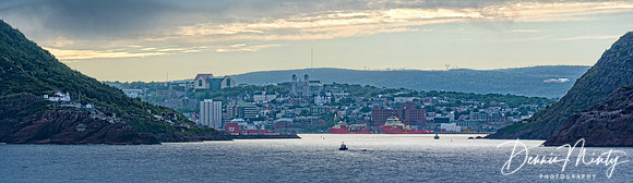 Departing St. John's