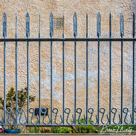 A Fishers Fence, Stornaway, Isle of Lewis, Outer Hebrides, Scotland