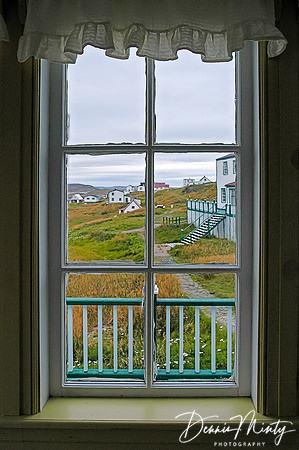 Through the Window, Battle Harbour, Labrador
© Dennis Minty