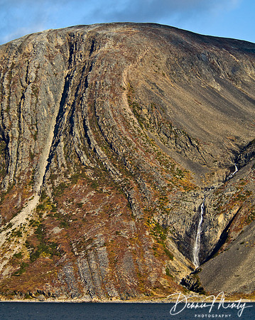 Waterfall, Saglek Fjord, Labrador, Canada