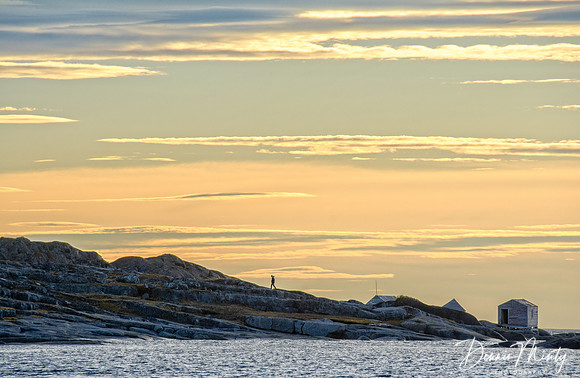 Indian Harbour Sunset, Labrador