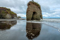 The Elephant and The Three Sisters, North Taranaki coast, New Zealand