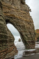 The Elephant and The Three Sisters, North Taranaki coast, New Zealand