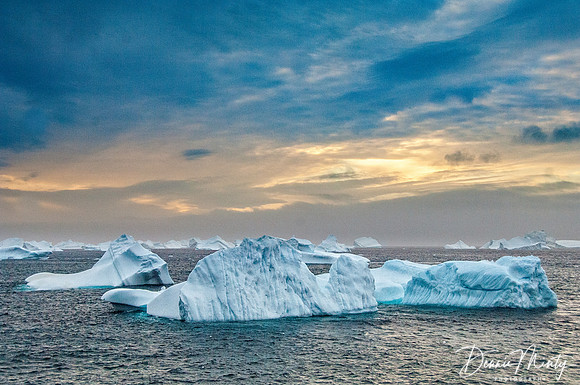 Icebergs, Melville Bay, Greenland