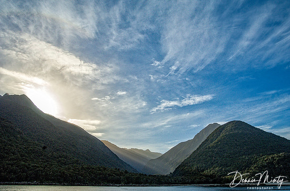 Thompson Sound, Fjordland National Park, New Zealand