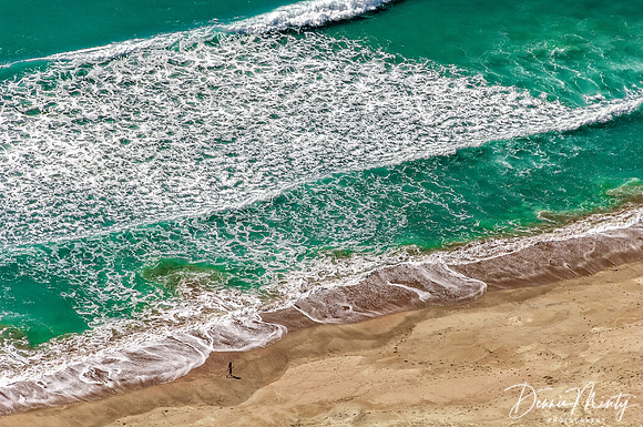 Tauranga Beach from Mount Maunganui