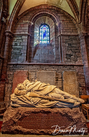 Memorial to John Rae, St. Magnus Cathedral, Kirkwall, Orkney