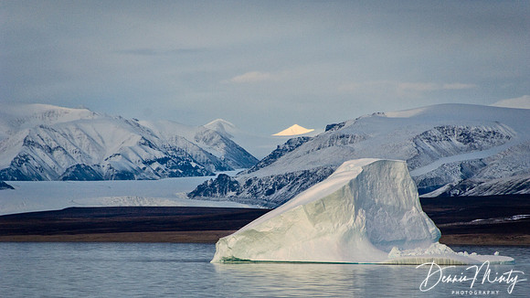 Iceberg, Bylot Island, Navy Board Inlet, Nunavut, Canada
