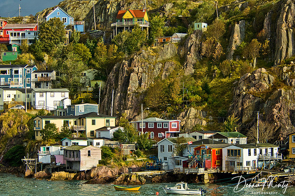 The Battery from the Narrows, St. John's, Newfoundland, Canada