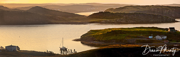 Evening in Port Rexton, Newfoundland, Canada