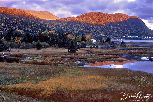 Tablelands at Dawn, Gros Morne National Park, Newfoundland, Canada