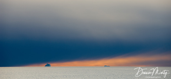Dawn, Paterson Inlet, Baffin Island, Nunavut, Canada