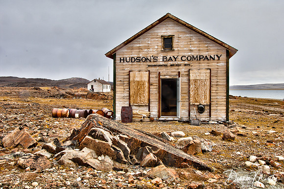 Abandoned Hudson Bay Post, Fort Ross, Somerset Island, Nunavut
