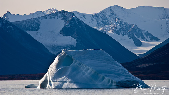 Iceberg, Paterson Inlet, Baffin Island, Nunavut, Canada
