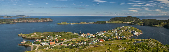Trinity from Gun Hill, Newfoundland