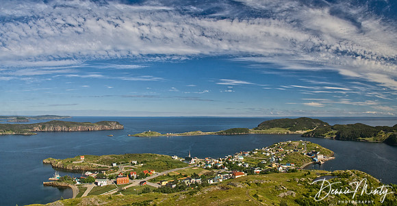 Trinity from Gun Hill, Newfoundland, Canada