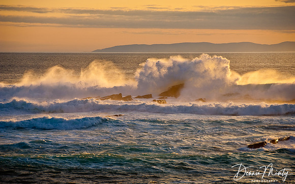 Mad Rocks at Dawn, Heritage Trail, Bay Roberts, Newfoundland, Canada