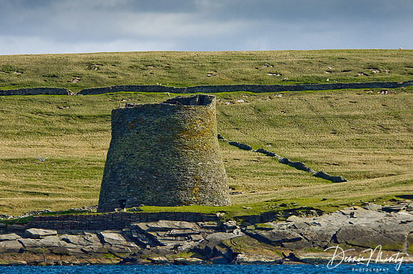 Broch, Mousa, Shetland Islands, Scotland (best preserved Iron Age fortification in the British Isles)